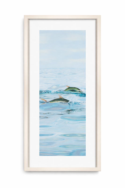 Framed "Sunset Rollers" 15x30