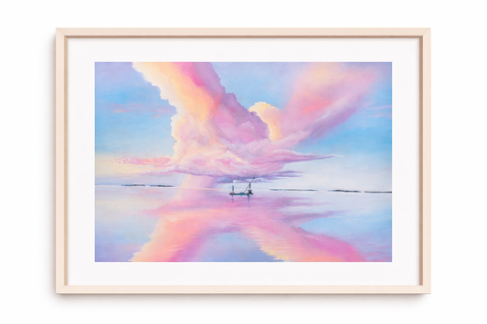 Framed "Stillness Between" 16x20